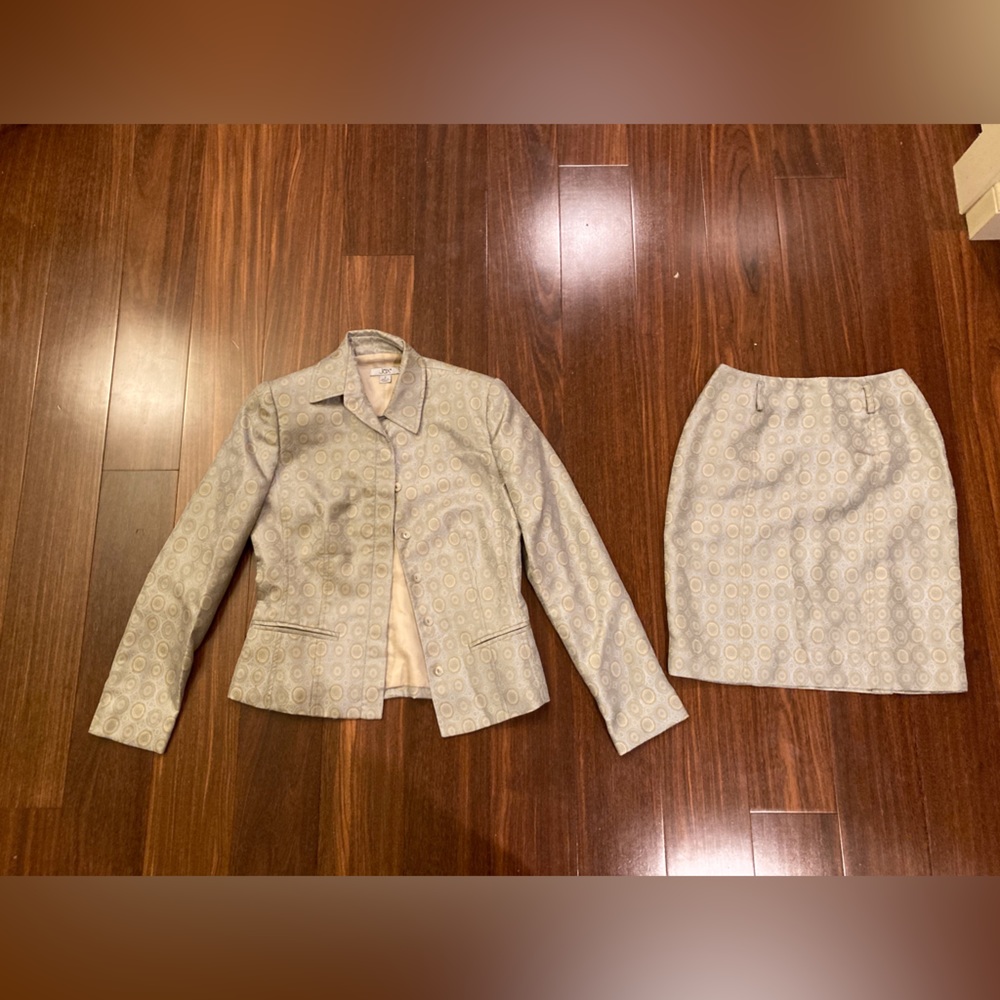 Grey Jax Skirt Suit